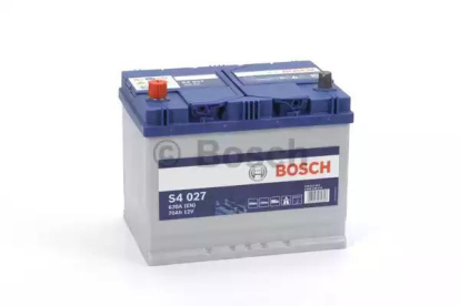 Аккумуляторная батарея "S4 Silver", 12в 70а/ч 630А п.т., п.п., ев. кл. 0092S40270 Bosch (фото №1)
