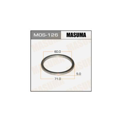Прокладка выхлопной системы MOS126 Masuma (фото №1)