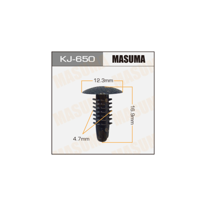 Клипса пластм. крепёжная №119 KJ650 Masuma (фото №1)