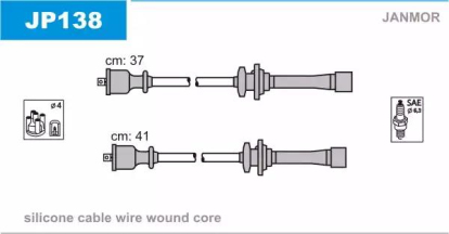 Провод в/в JP138 Janmor (фото №1)
