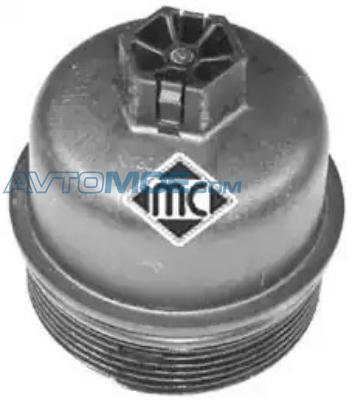 Крышка корпуса маслянного фильтра 03837 Metalcaucho (фото №1)