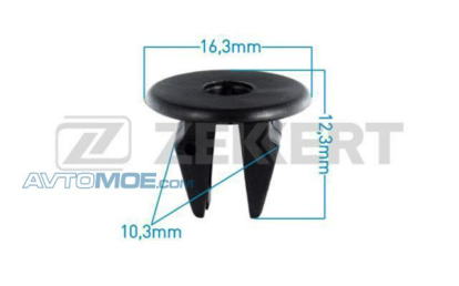 Клипса BE2251 ZEKKERT (фото №1)