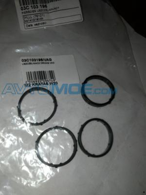 Кольцо уплотнительное свечного колодца 03C103196 VAG (фото №1)