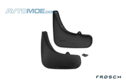 Брызговики задние GEELY Emgrand X7, 2013-> вн. 2 шт.(стандарт) NLF7510E13 Frosch (фото №1)
