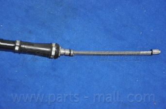 Трос стояночного тормоза левый PTA521 Parts Mall (фото №1)