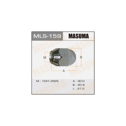 Гайка колёсная MLS159 Masuma (фото №1)