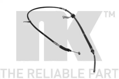 Трос стояночного тормоза 9045144 NK (фото №1)