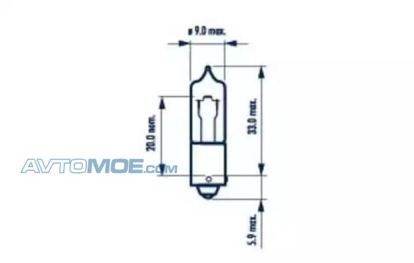 Лампа H21 68191 Narva (фото №1)