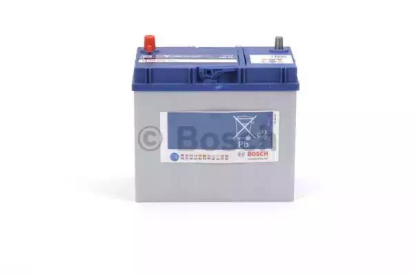 Аккумуляторная батарея "S4 Silver", 12в 45а/ч 330А п.т., о.п., яп. кл. 0092S40200 Bosch (фото №4)